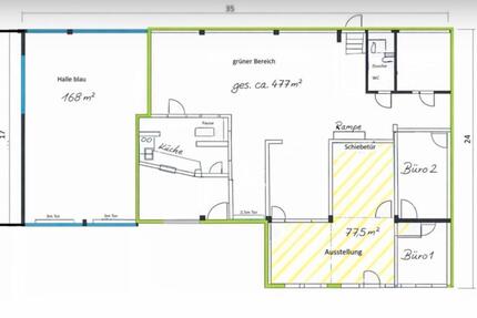 Gewerbeobjekt Wallerfangen - 1.440&euro; | Angebot:26072669