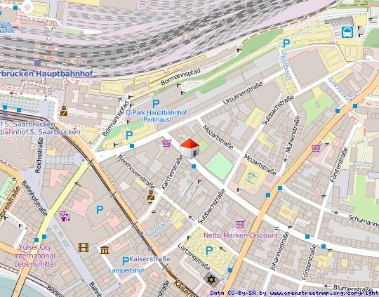 Etagenwohnung Saarbrücken - 1 Zimmer, 56 m&sup2;, 650&euro; | Angebot:26006463