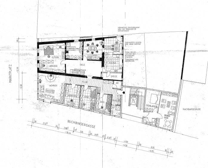 Etagenwohnung Kulmbach Blaich - 4 Zimmer, 230 m&sup2;, 1.500&euro; | Angebot:25728435