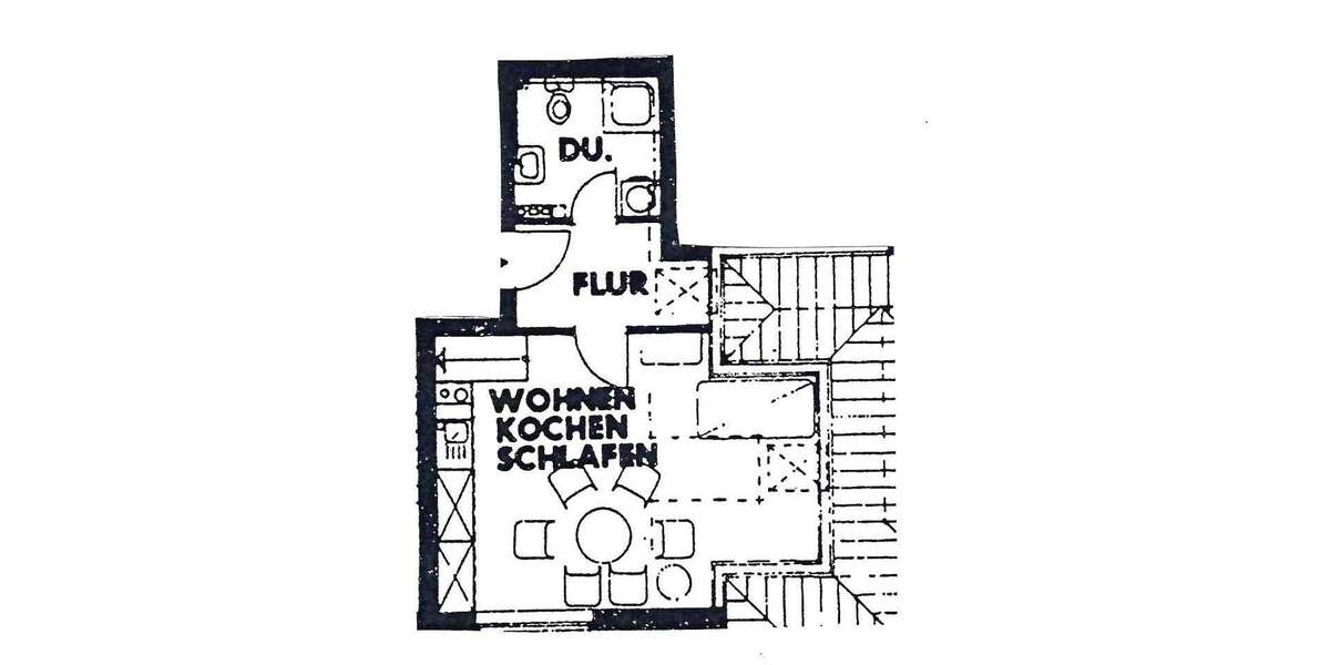 Etagenwohnung Stade Hahle - 2 Zimmer, 55 m&sup2;, 600&euro; | Angebot:26071586