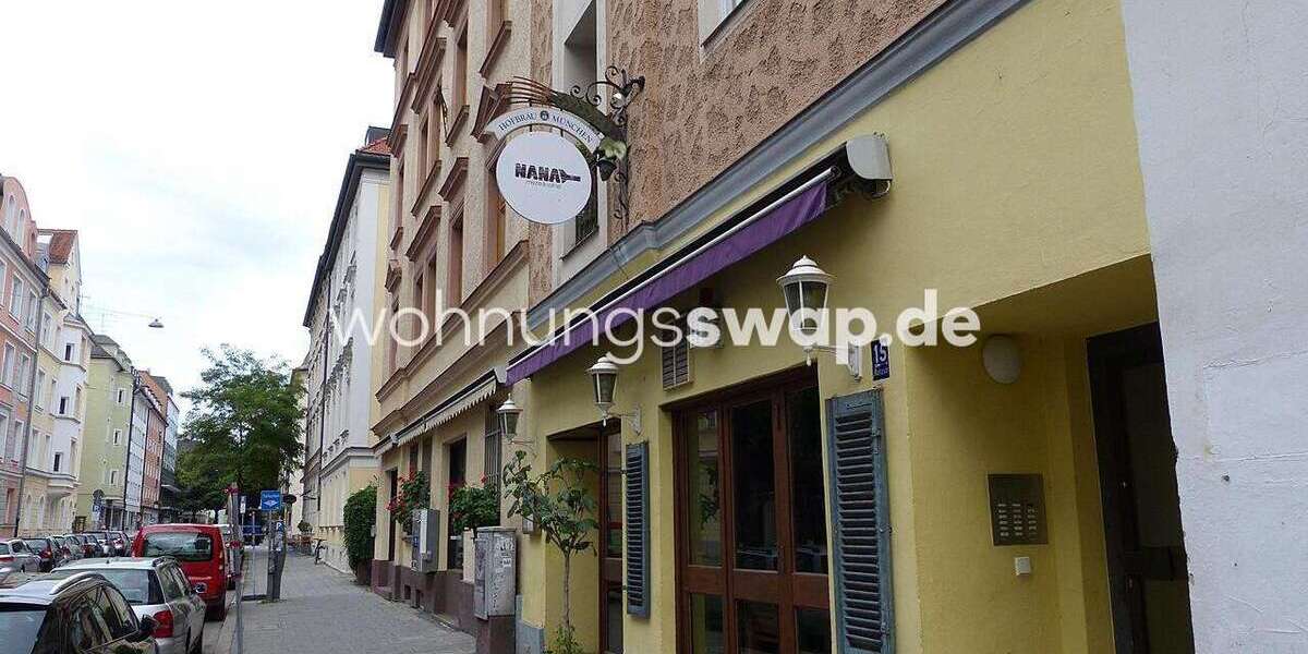 Etagenwohnung Au-Haidhausen Haidhausen - 2 Zimmer, 58 m&sup2;, 760&euro; | Angebot:27089568