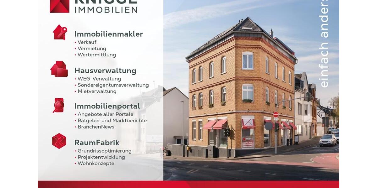 Etagenwohnung Bergisch Gladbach Paffrath - 2 Zimmer, 60 m&sup2;, 530&euro; | Angebot:25170097