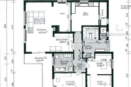 Wohnung Burgheim - 3.5 Zimmer, 110 m&sup2;, 770&euro; | Angebot:27234853