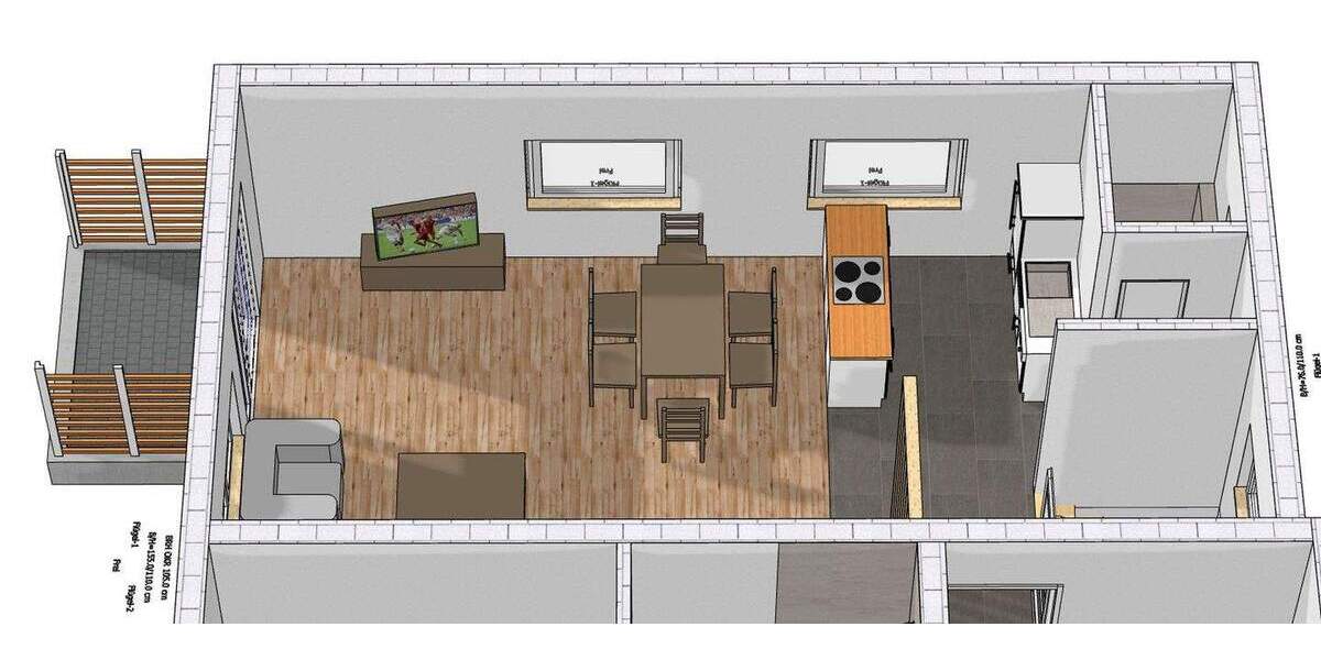 Etagenwohnung Bermatingen - 2 Zimmer, 82 m&sup2;, 1.070&euro; | Angebot:24531293