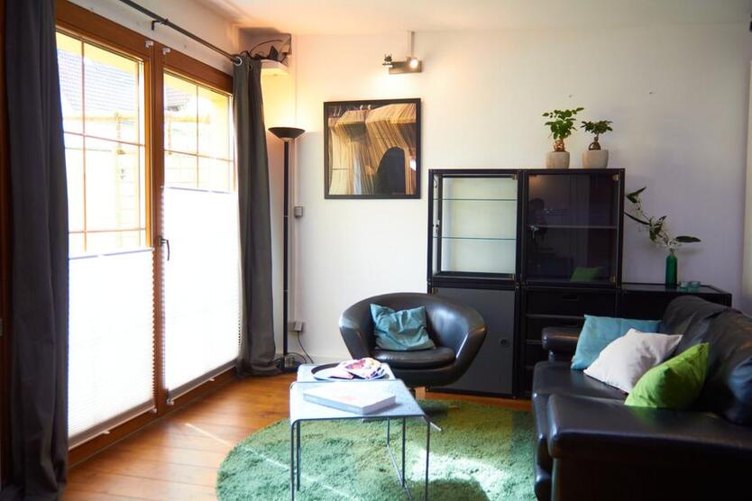 Tiny Loft Apartment ruhig, eigener Eingang, Stellplatz Terrasse zimmer