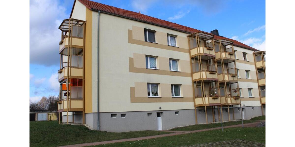 Wohnen in bevorzugter Lage - 3-R-Wohnung mit Balkon in Meuselwitz (Thür.) - W0763 3 zimmer