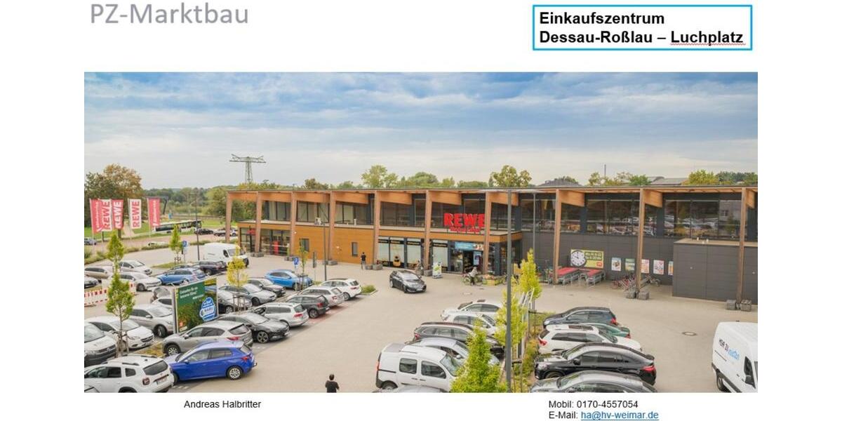 Gewerbeobjekt Dessau-Roßlau Brambach - 1.370&euro; | Angebot:25966926
