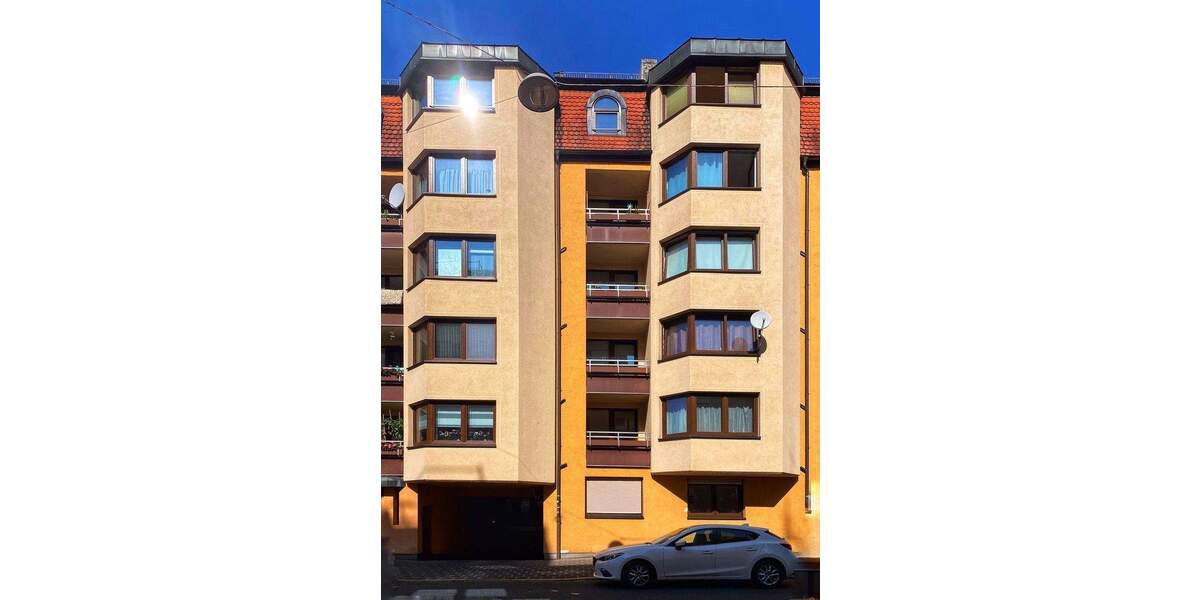 Etagenwohnung Fürth Südstadt - 2 Zimmer, 59 m&sup2;, 660&euro; | Angebot:25676044