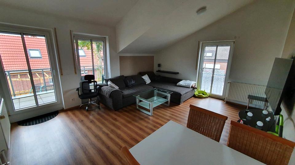 Dachgeschoßwohnung Nordhorn Bakelde - 3 Zimmer, 76 m&sup2;, 820&euro; | Angebot:24441782