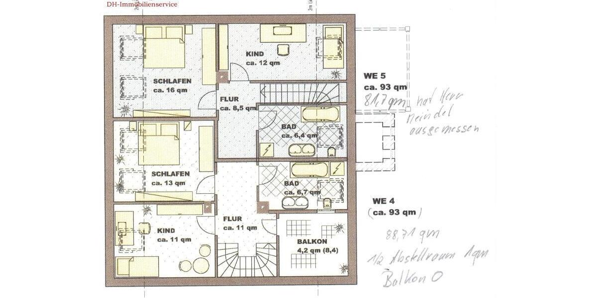 Großzügig wohnen über den Dächern von Pölbitz – helle 4-Raum-Wohnung mit Balkon & Stellplatz 4 zimmer