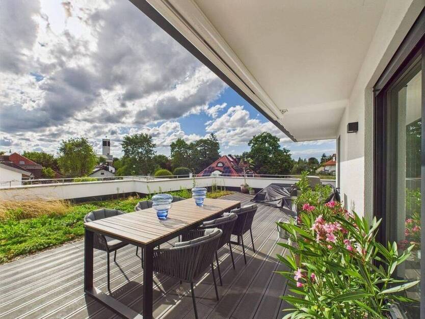 Wohnen mit Stil - hochwertige Terrassenwohnung in begehrter Lage von Ottobrunn