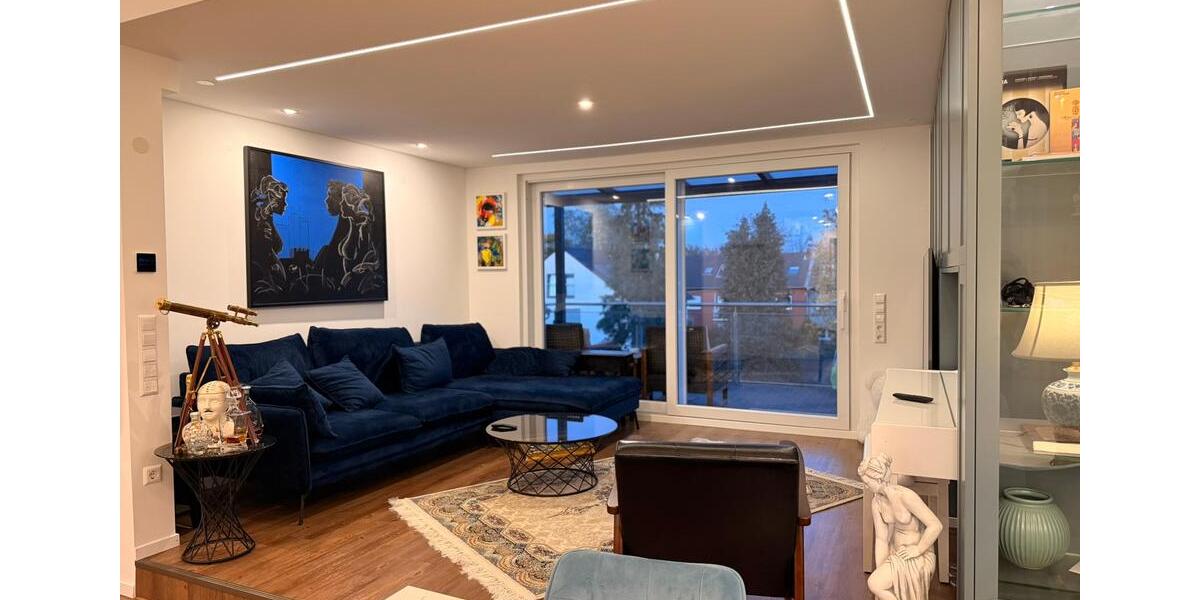 Exklusive, vollmöblierte Penthouse-Wohnung mit luxuriöser Ausstattung nahe Düsseldorf zimmer