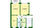 Etagenwohnung Wernigerode - 3 Zimmer, 59 m&sup2;, 369&euro; | Angebot:25974535