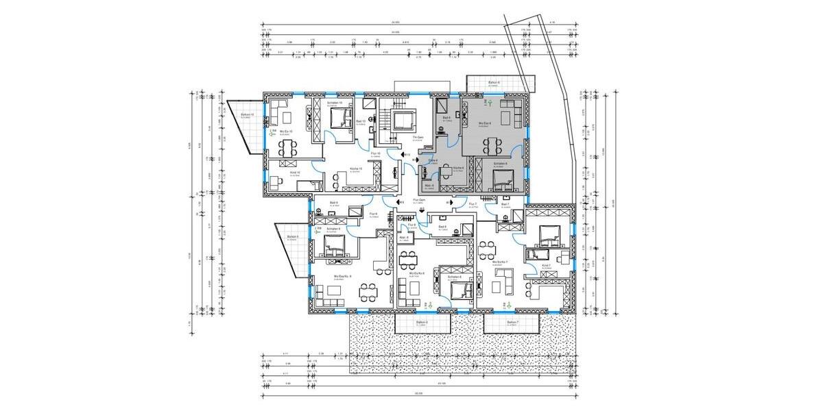 Etagenwohnung Bad Lippspringe - 2 Zimmer, 77 m&sup2;, 929&euro; | Angebot:26316646