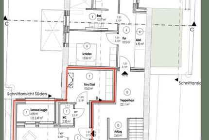 Haus Bakum - 3 Zimmer, 76 m&sup2;, 950&euro; | Angebot:26697604