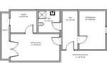 Etagenwohnung Bitterfeld-Wolfen Wolfen - 2 Zimmer, 54 m&sup2;, 384&euro; | Angebot:25706259