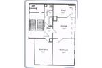 Etagenwohnung Mittweida - 3 Zimmer, 75 m&sup2;, 520&euro; | Angebot:25319793