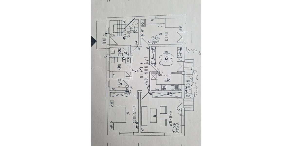 Terrassenwohnung Bad Griesbach im Rottal - 3 Zimmer, 109 m&sup2;, 740&euro; | Angebot:24624915