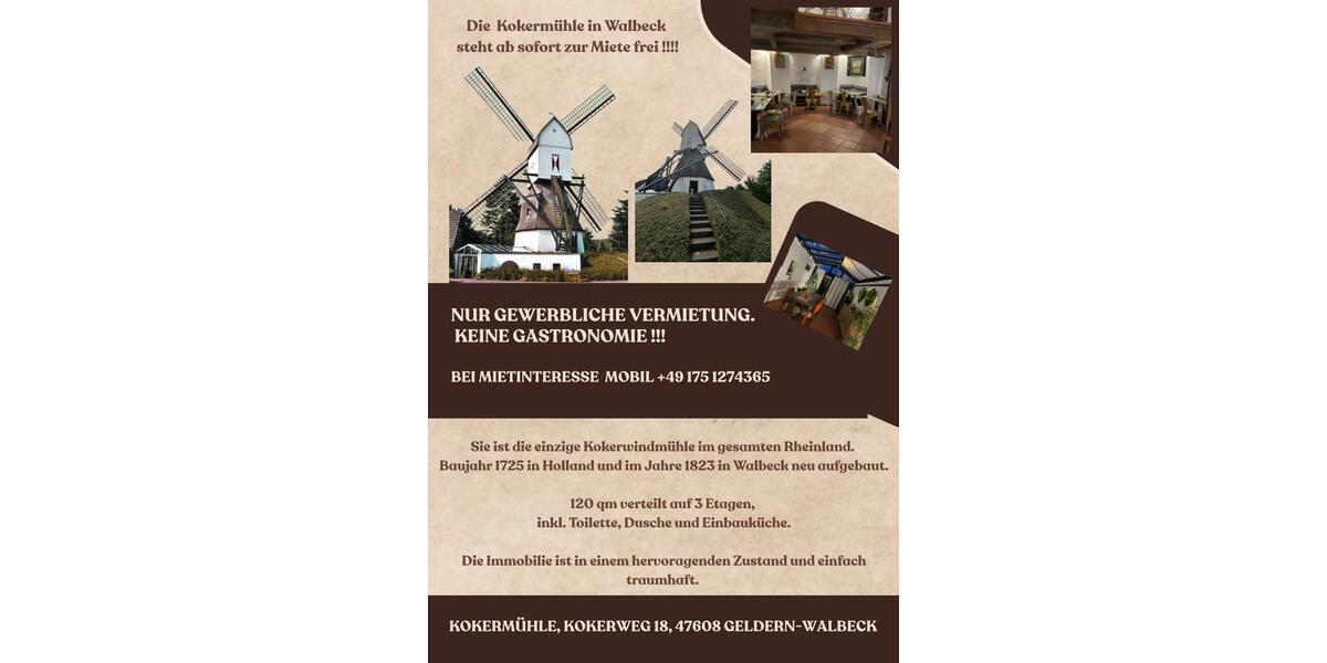 Gewerbeobjekt Straelen - 1.350&euro; | Angebot:25066813