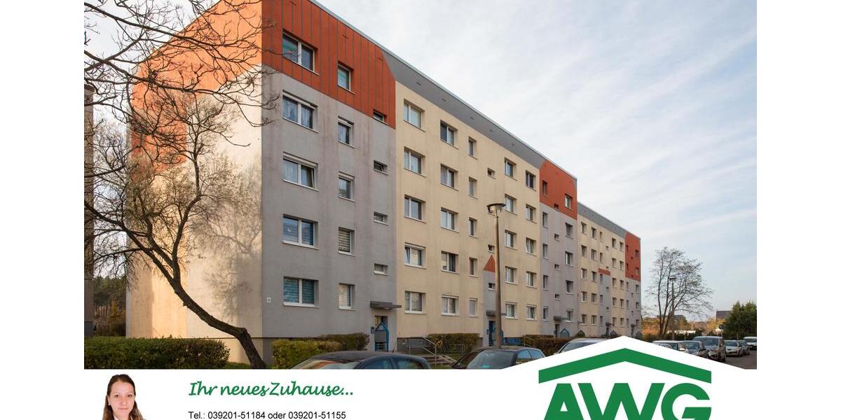 Zu Hause mit idyllischem Ausblick - 4 Raum Wohnung in Zielitz 4 zimmer