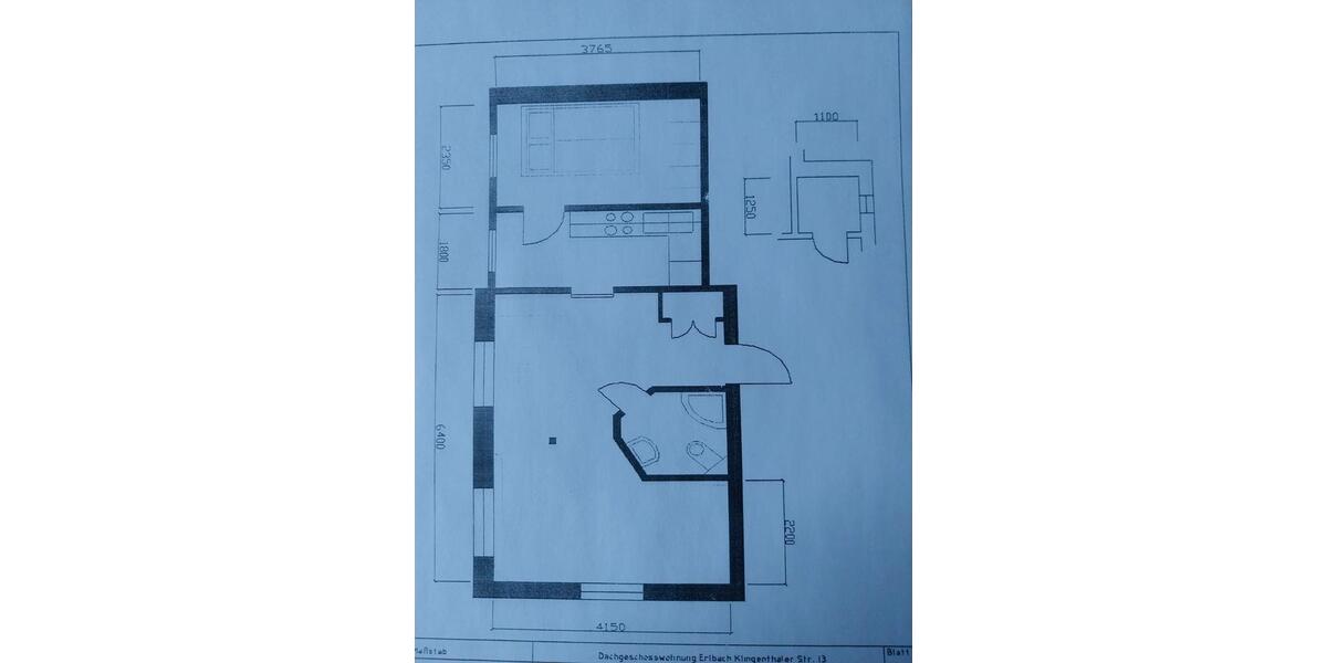 Dachgeschoßwohnung Markneukirchen - 2 Zimmer, 40 m&sup2;, 300&euro; | Angebot:26424653