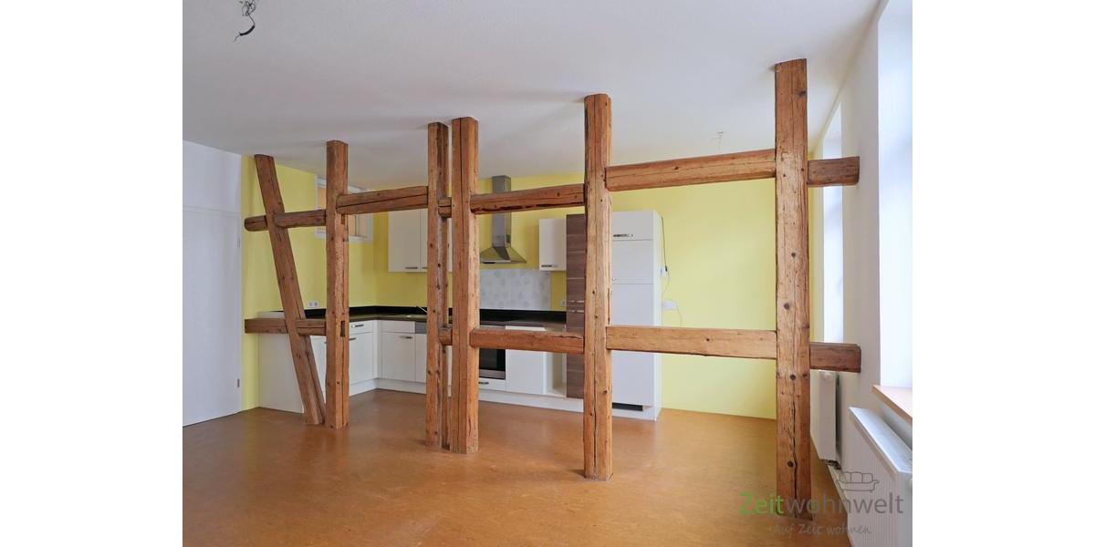 (13110_03) MGN: helle, großzügige 3-Zimmer-Wohnung mit Einbauküche in der Fußgängerzone, Bad mit Dusche und Fenster - Etagenwohnung Meiningen | Angebot:26086680