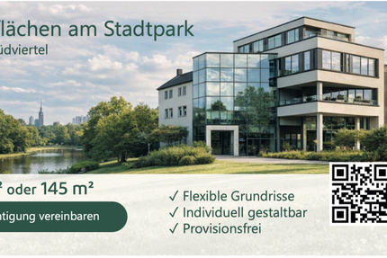 Büro am Stadtgarten - 90 qm - Essen Südviertel Rüttenscheid - Gewerbeobjekt Essen Südviertel | Angebot:25833956