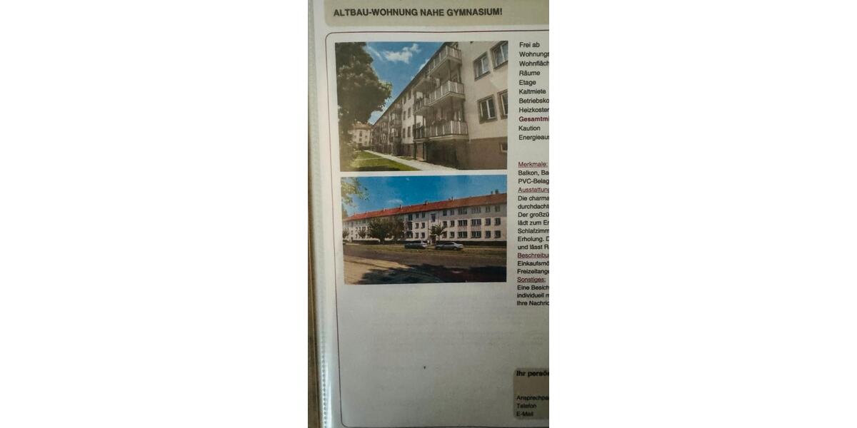 Etagenwohnung Guben - 2 Zimmer, 48 m&sup2;, 530&euro; | Angebot:24661305