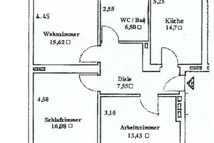 Wohnung Köln Kalk - 3 Zimmer, 79 m&sup2;, 1.350&euro; | Angebot:26600489