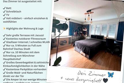 Wohnen auf Zeit Dachau - 1 Zimmer, 120 m&sup2;, 700&euro; | Angebot:26659018