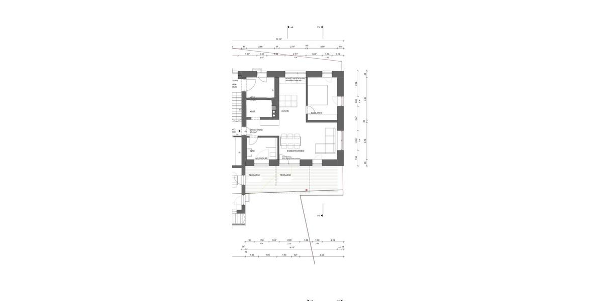Erdgeschoßwohnung Vogt - 2.5 Zimmer, 75 m&sup2;, 1.050&euro; | Angebot:26458275