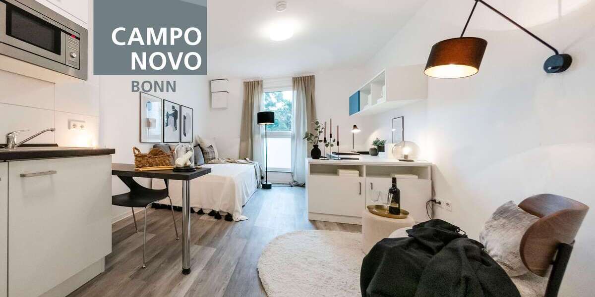 Etagenwohnung Bonn Bonn-Zentrum - 1 Zimmer, 23 m&sup2;, 590&euro; | Angebot:24737754