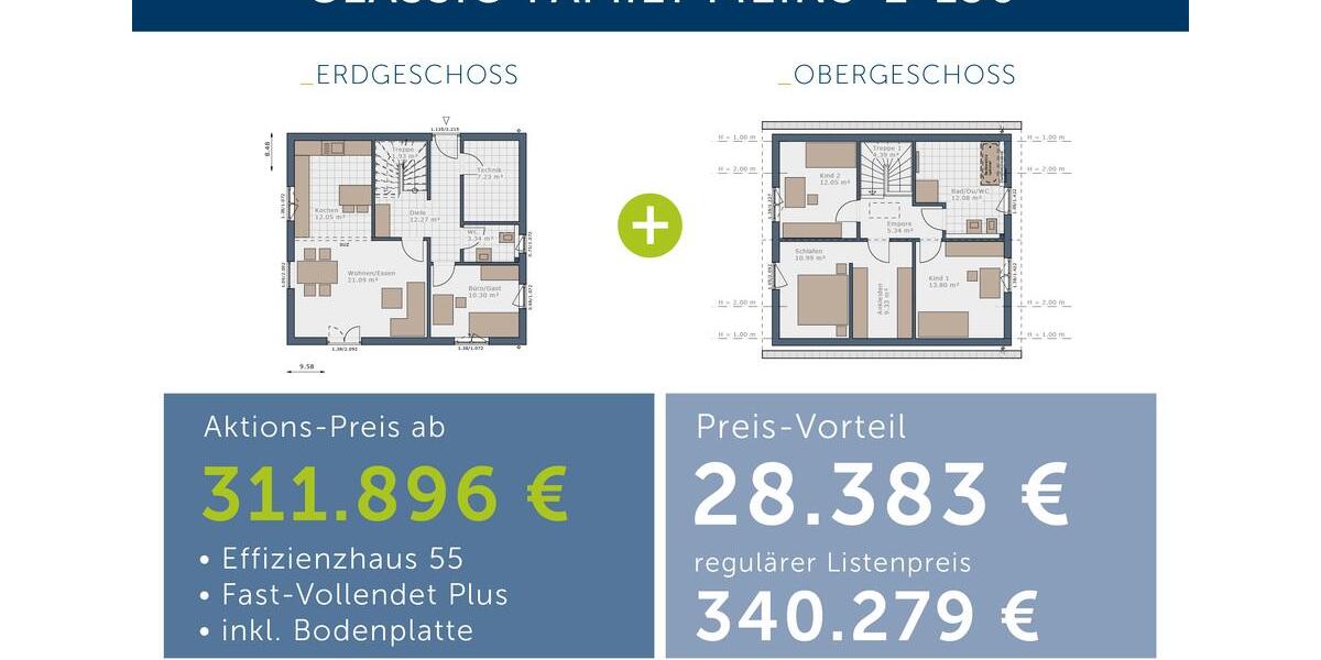Einfamilienhaus Hasbergen - 5 Zimmer, 136 m&sup2;, 1.500&euro; | Angebot:24633440