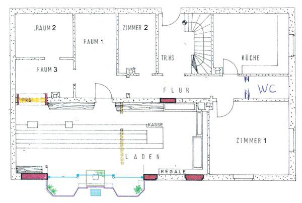VG3810VLa Ladenfläche mit Küche und Kühlung und Anbau Regensburg - Nord zimmer