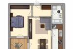 Wohnen mit Wohlfühlfaktor: 2 Raum Wohnung mit Wintergarten!