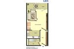 Etagenwohnung Monheim am Rhein - 1 Zimmer, 40 m&sup2;, 469&euro; | Angebot:26636033