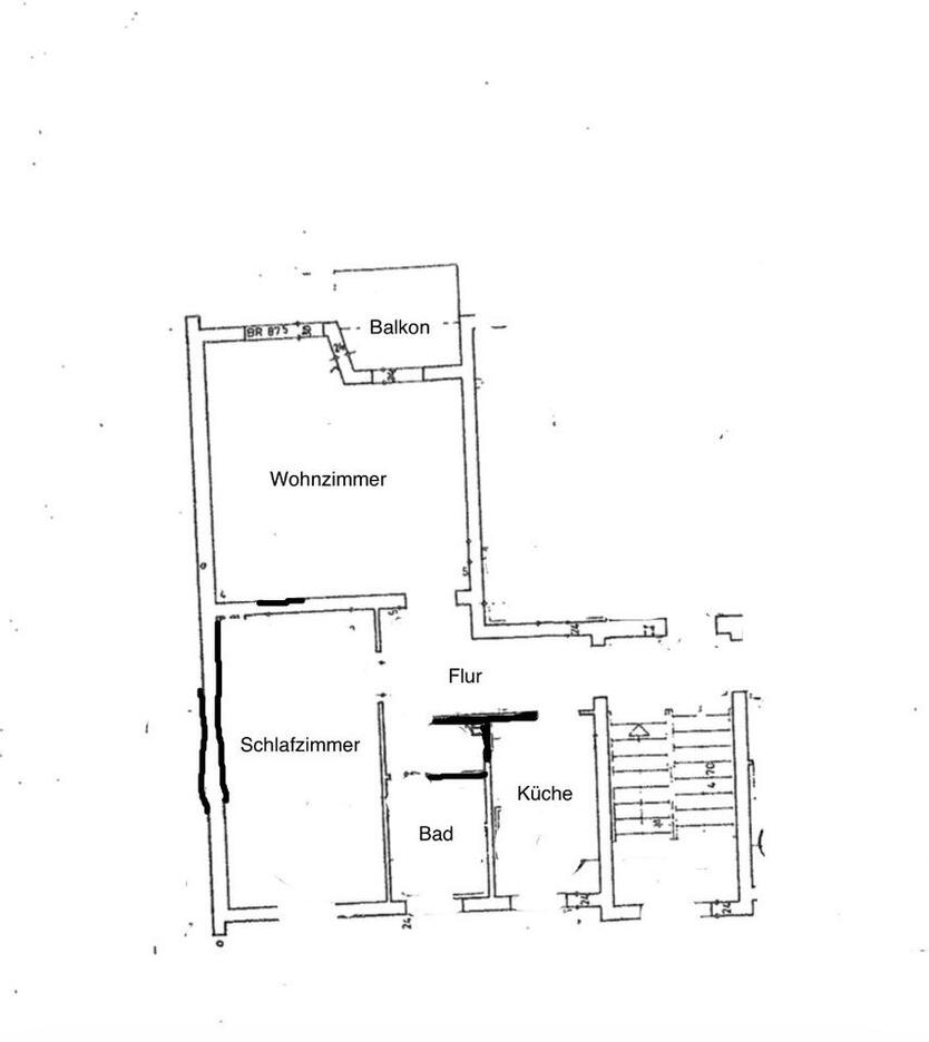 Wohnung Jeggener Weg 55qm zimmer