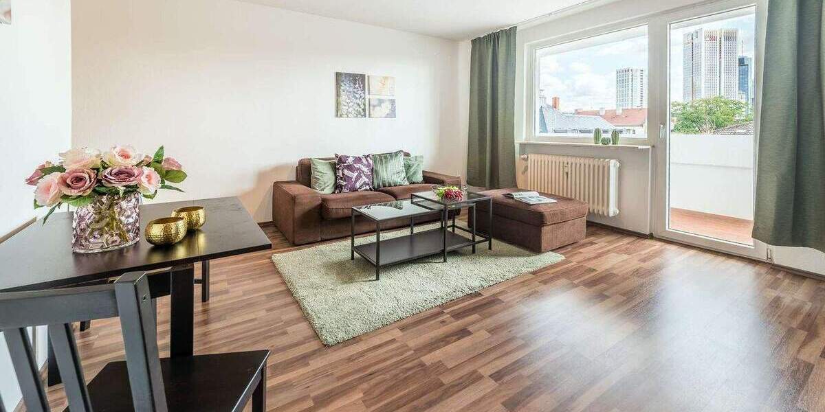 Etagenwohnung Frankfurt am Main Westend-Süd - 2 Zimmer, 48 m&sup2;, 1.920&euro; | Angebot:25107313