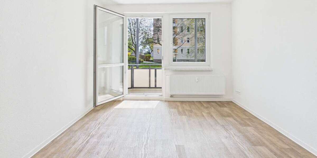 Etagenwohnung Chemnitz Yorckgebiet - 2 Zimmer, 48 m&sup2;, 298&euro; | Angebot:26196005