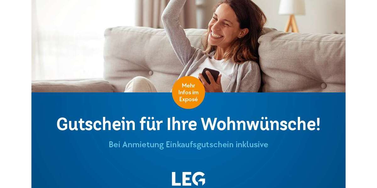 Etagenwohnung Düsseldorf Hassels - 3 Zimmer, 81 m&sup2;, 989&euro; | Angebot:27286292