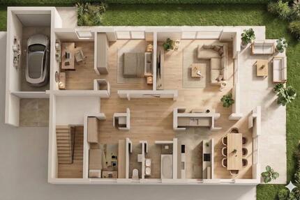 Wohnung Täferrot - 5 Zimmer, 116 m&sup2;, 1.200&euro; | Angebot:25394191