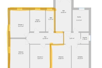 Wohnung Königsbrück - 3 Zimmer, 78 m&sup2;, 780&euro; | Angebot:26305389