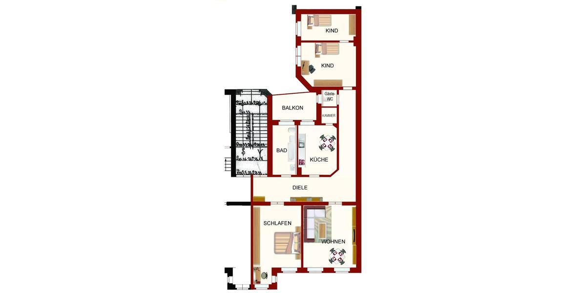 Etagenwohnung Zeitz - 4 Zimmer, 118 m&sup2;, 620&euro; | Angebot:26427520