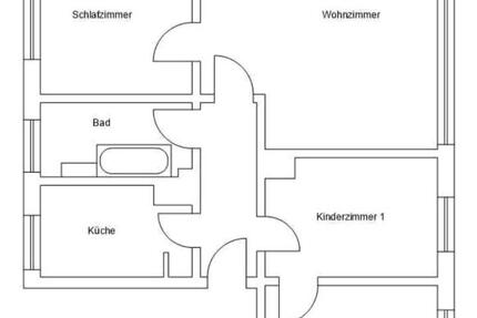 Wohnung Großenhain - 4 Zimmer, 74 m&sup2;, 592&euro; | Angebot:25378809