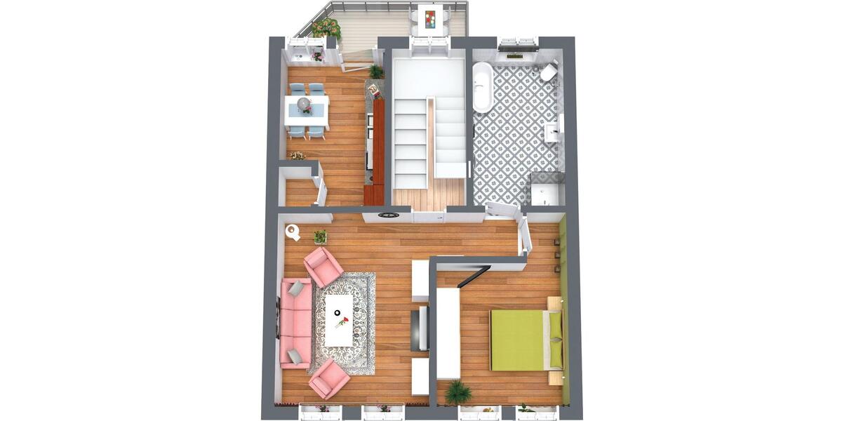 Etagenwohnung Havelberg - 2 Zimmer, 65 m&sup2;, 780&euro; | Angebot:26662622