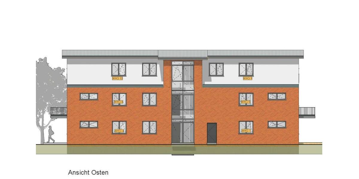 Erdgeschoßwohnung Bohmte - 2 Zimmer, 58 m&sup2;, 281&euro; | Angebot:25205047