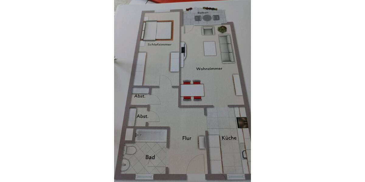 Etagenwohnung Aachen Aachen-Mitte - 2 Zimmer, 65 m&sup2;, 975&euro; | Angebot:26301725