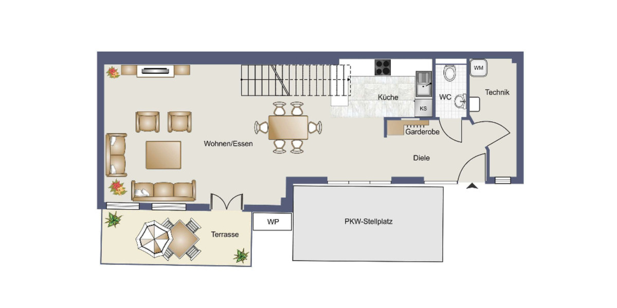 Reihenhaus Hanau - 3.5 Zimmer, 109 m&sup2;, 1.815&euro; | Angebot:24704834