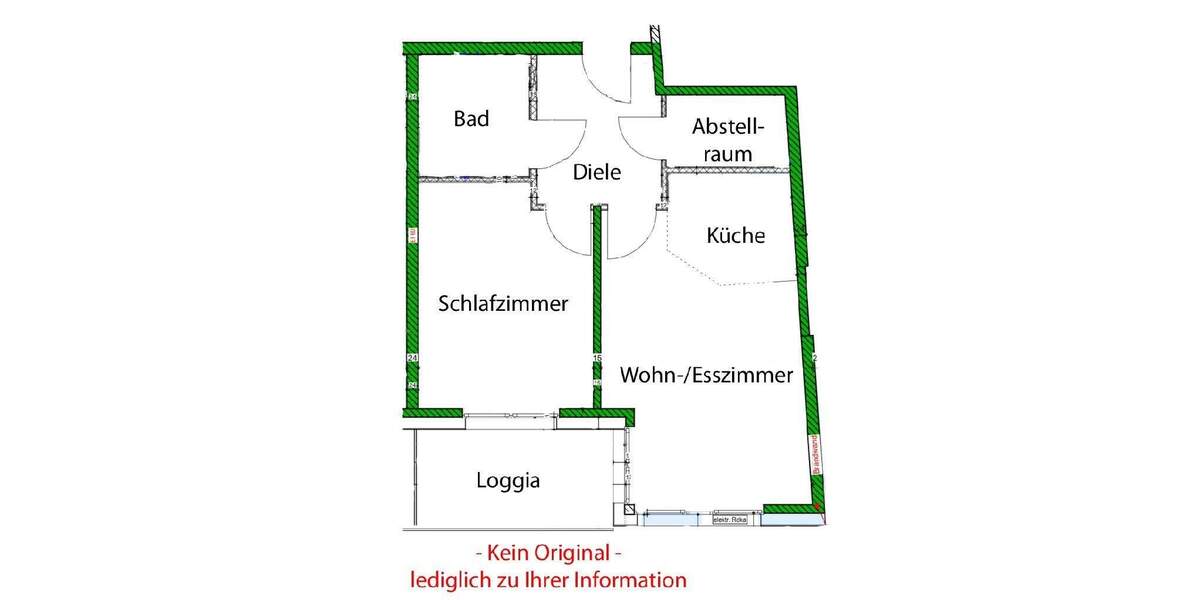 Etagenwohnung Nettetal Lobberich - 2 Zimmer, 61 m&sup2;, 820&euro; | Angebot:24545247
