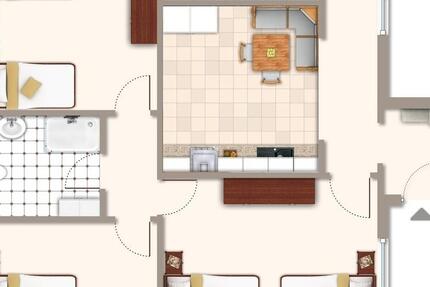 Gemütlicher Bungalow für zwei Personen in ruhiger Lage von Moers-Eick zu vermieten! 3 zimmer